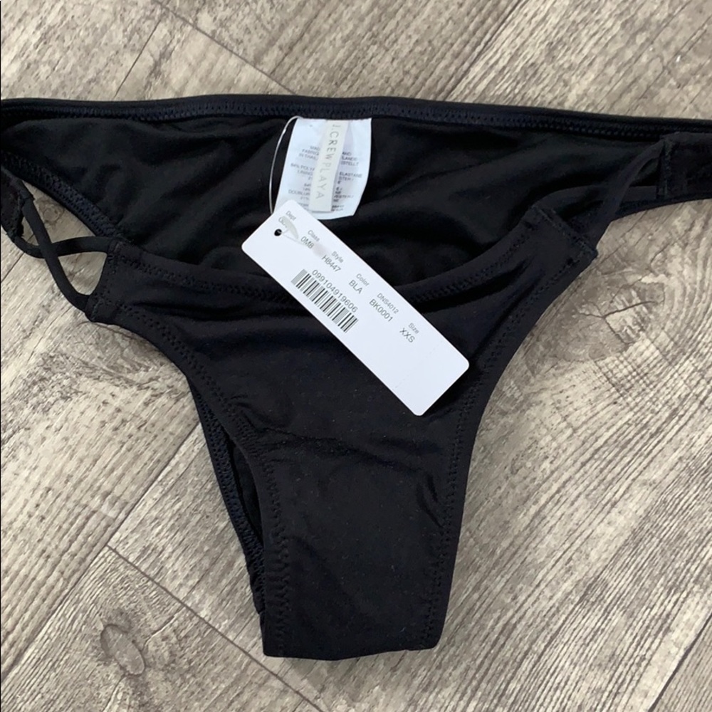 J. Crew Black Bathing Suit Bottoms XXS
